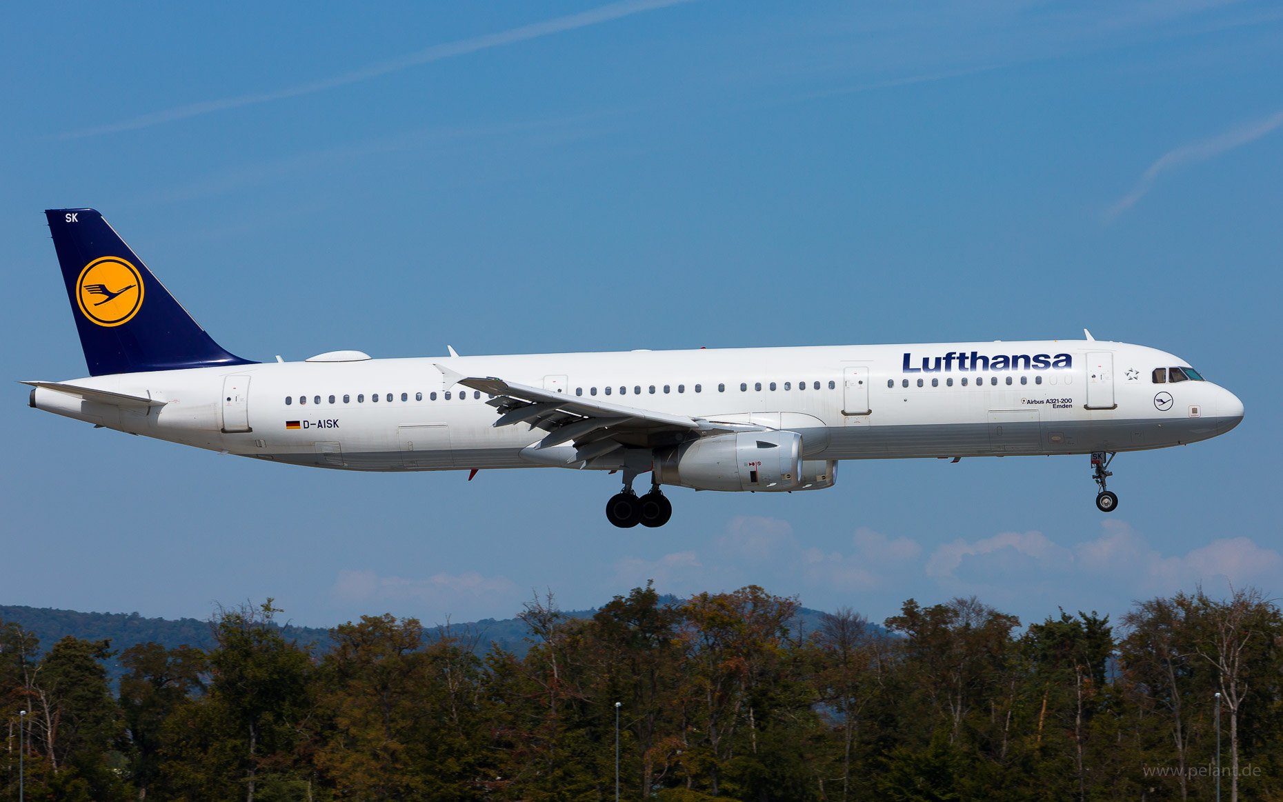 D-AISK Lufthansa Airbus A321-231 in Frankfurt / FRA