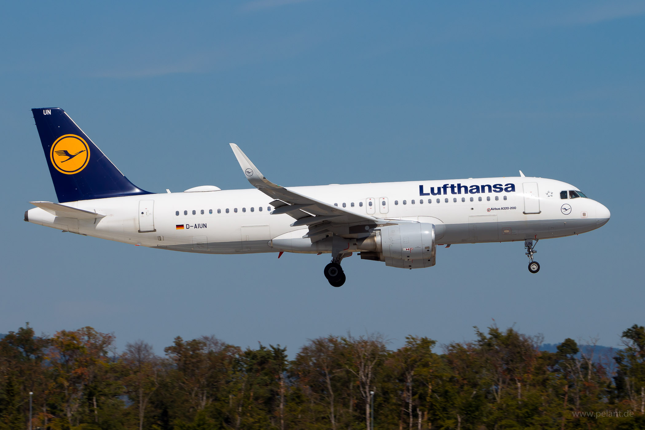 D-AIUN Lufthansa Airbus A320-214 in Frankfurt / FRA