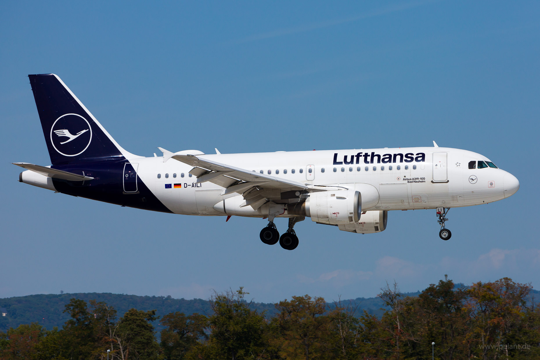 D-AILI Lufthansa Airbus A319-114 in Frankfurt / FRA