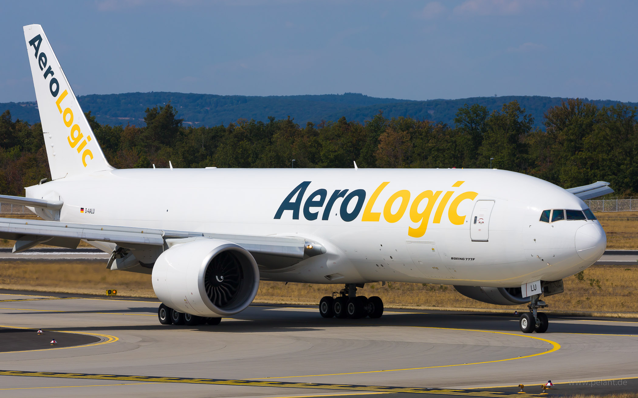 D-AALU AeroLogic Boeing 777-F1H in Frankfurt / FRA