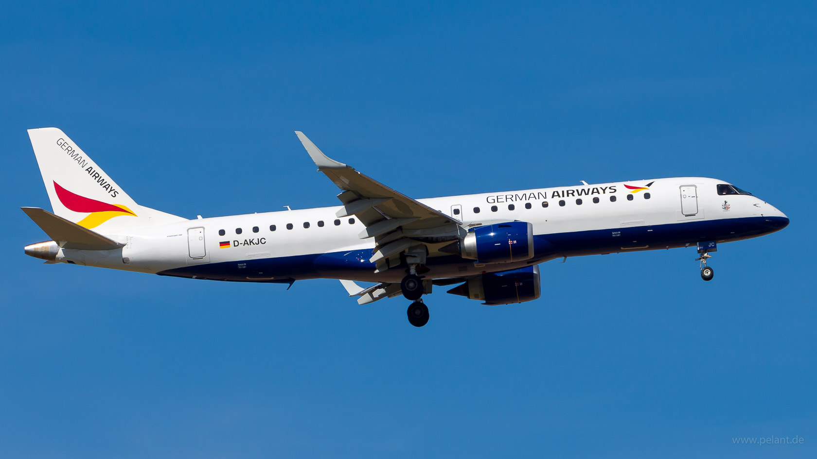 D-AKJC German Airways Embraer 190 in Stuttgart / STR