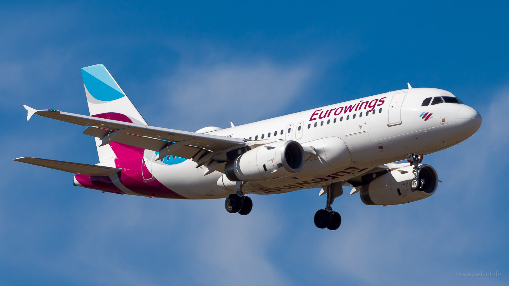 D-AGWF Eurowings Airbus A319-132 in Stuttgart / STR