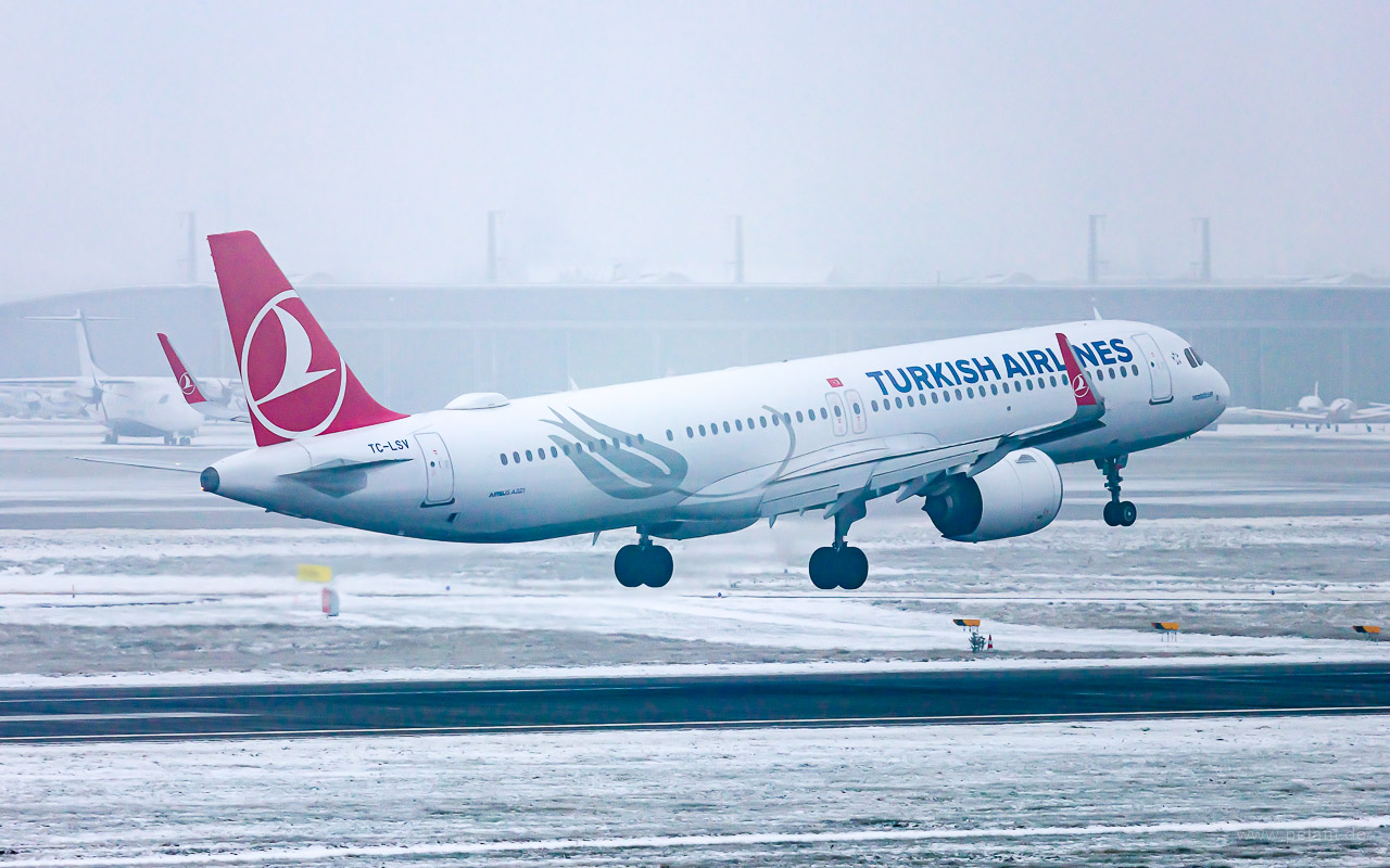 TC-LSV Turkish Airlines Airbus A321-271NX in Stuttgart / STR