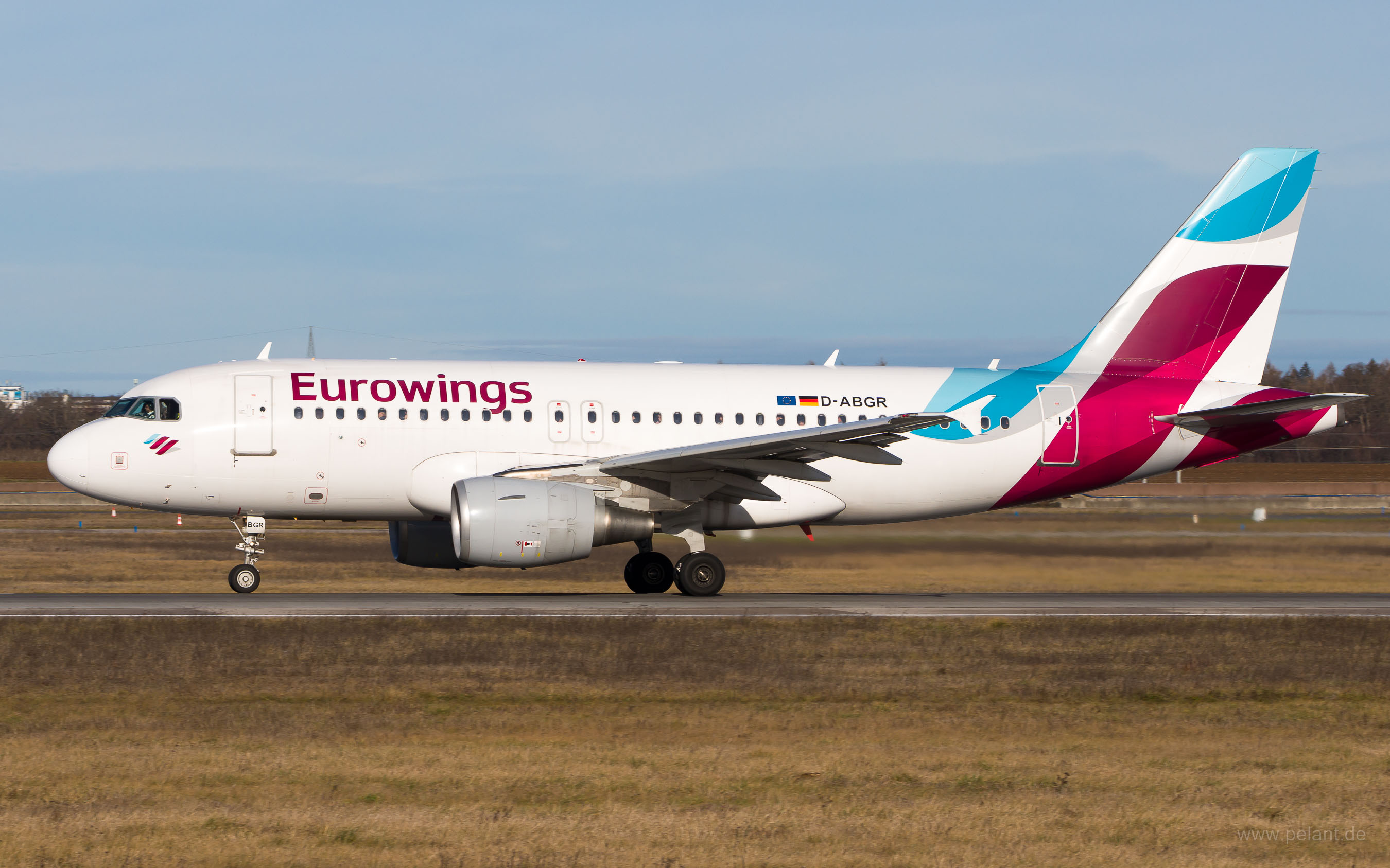 D-ABGR Eurowings Airbus A319-112 in Stuttgart / STR