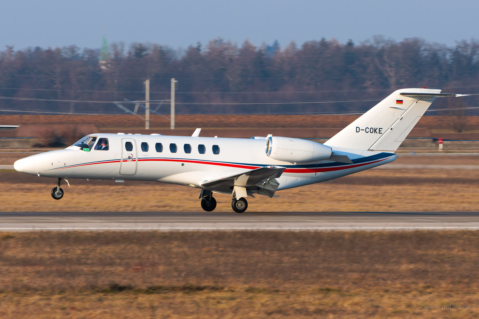 D-COKE Atlas Air Service Cessna 525B CitationJet CJ3 in Stuttgart / STR