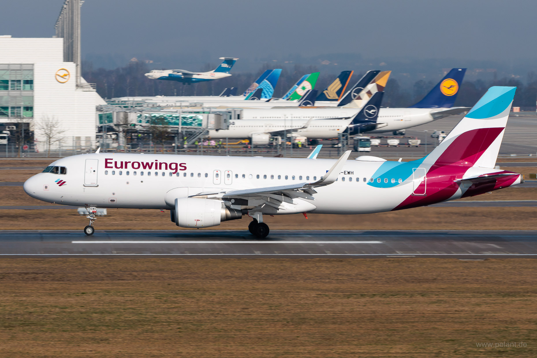 9H-EWH Eurowings Airbus A320-214 in Mnchen / MUC