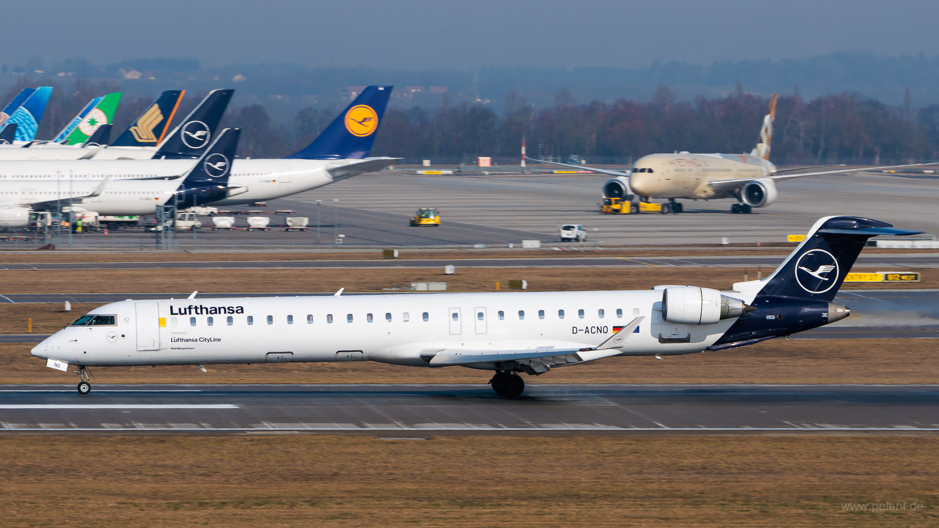 D-ACNO Lufthansa CityLine Bombardier CRJ900LR in Mnchen / MUC