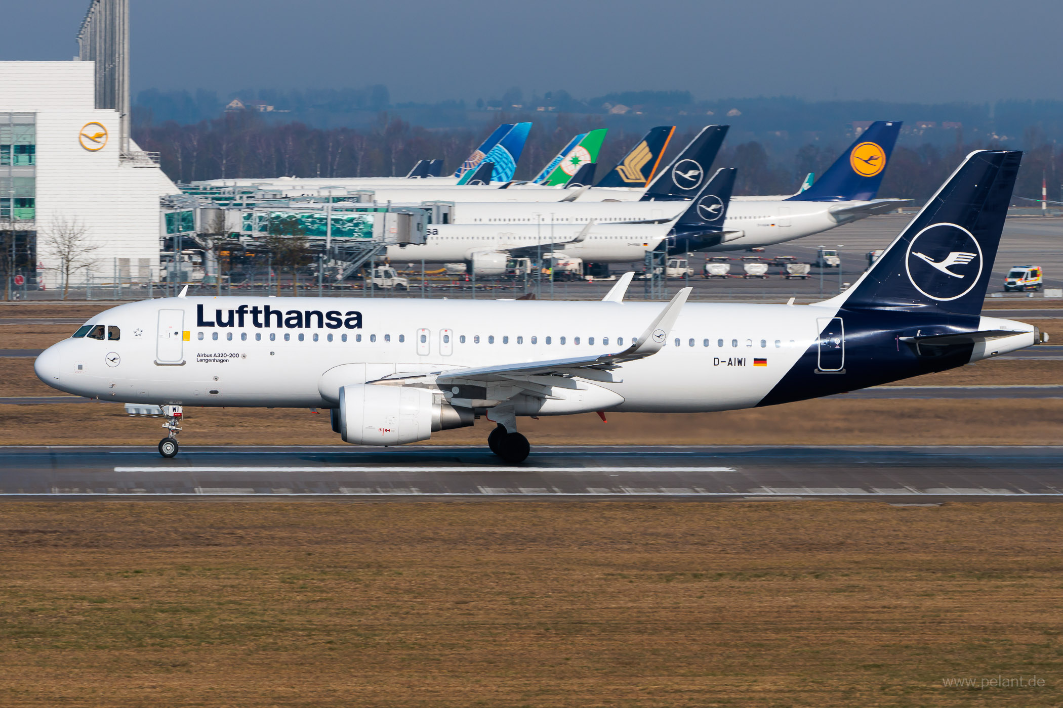 D-AIWI Lufthansa Airbus A320-214 in Mnchen / MUC