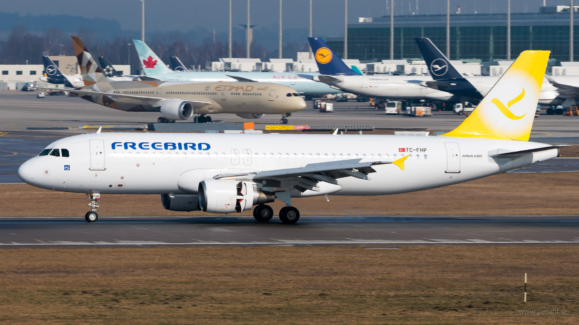 TC-FHP Freebird Airlines Airbus A320-214 in München / MUC