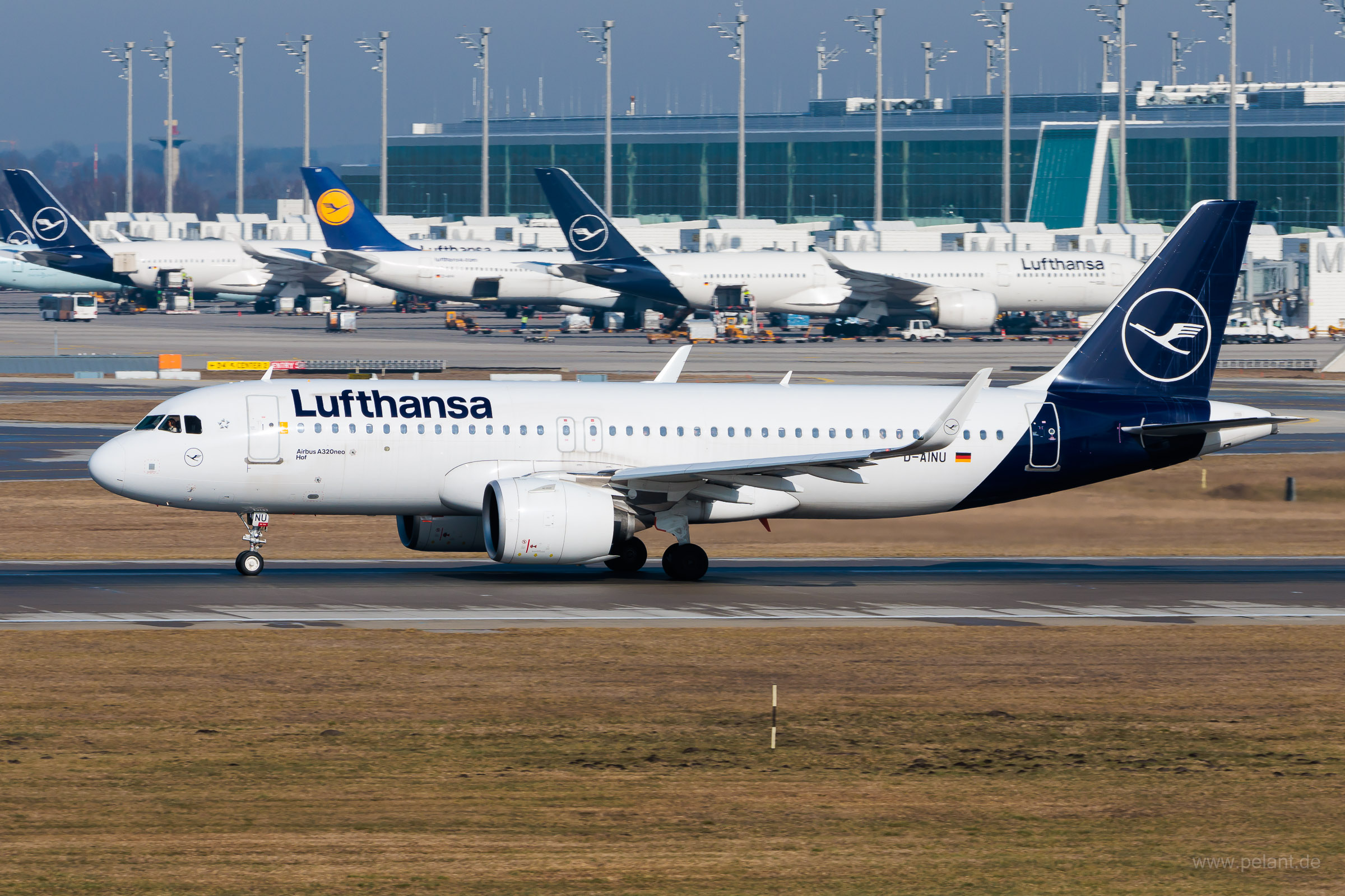 D-AINU Lufthansa Airbus A320-271N in Mnchen / MUC