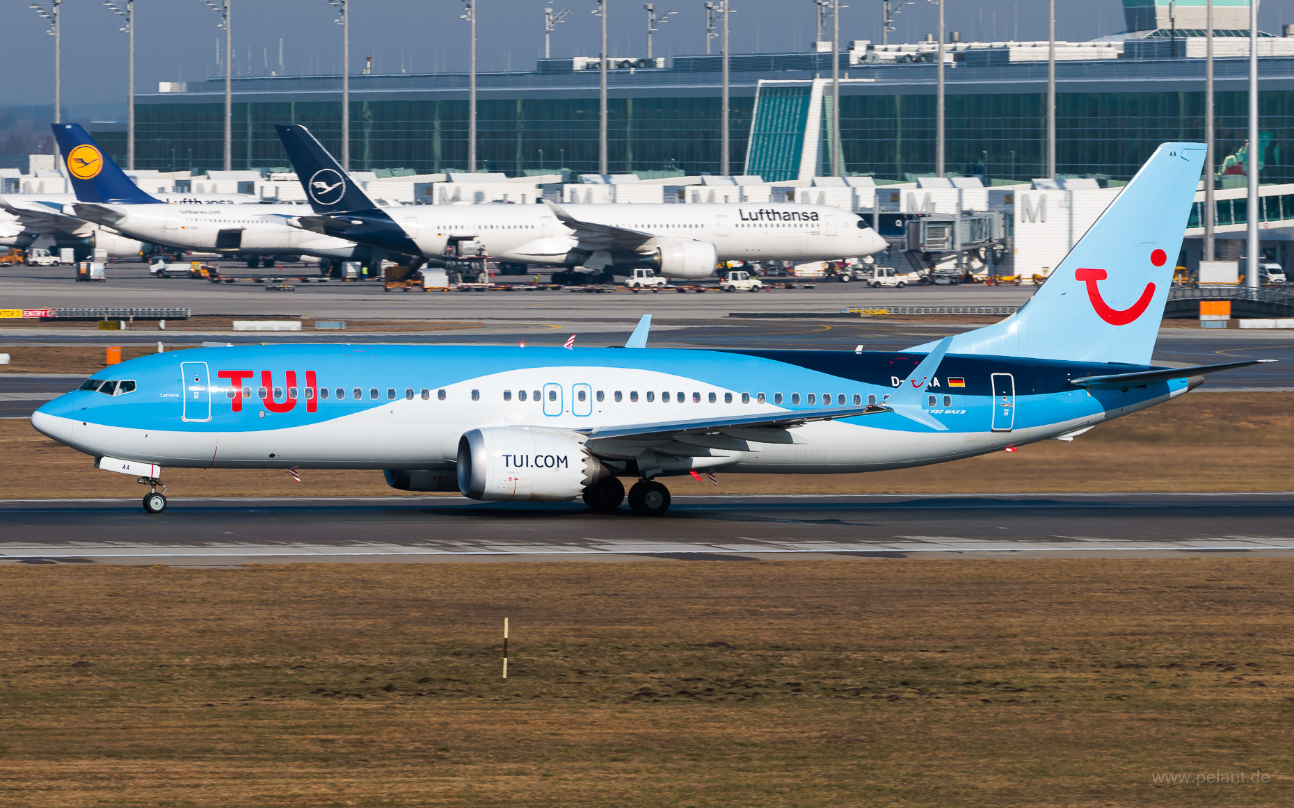D-AMAA TUIfly Boeing 737 MAX 8 in Mnchen / MUC