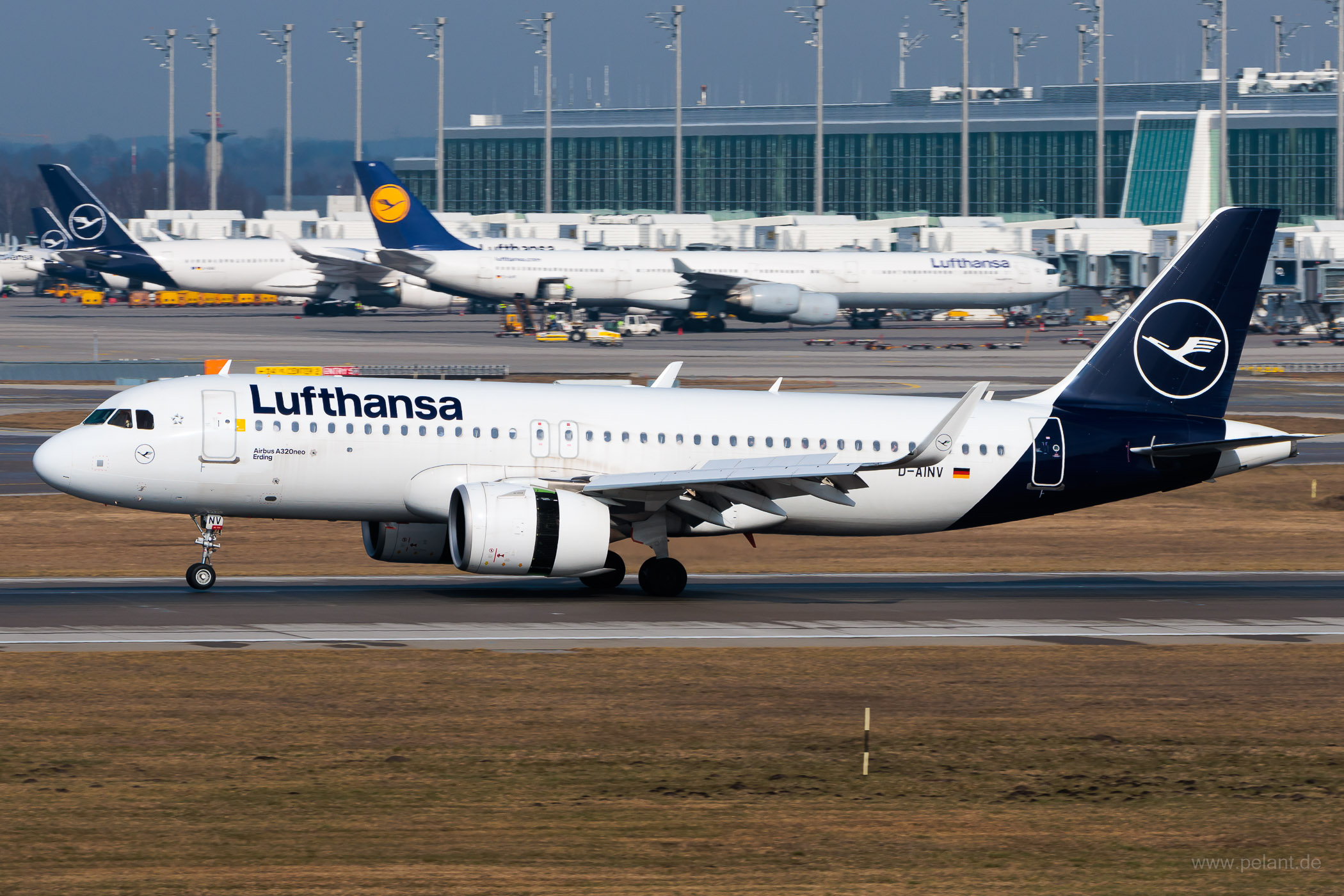 D-AINV Lufthansa Airbus A320-271N in Mnchen / MUC
