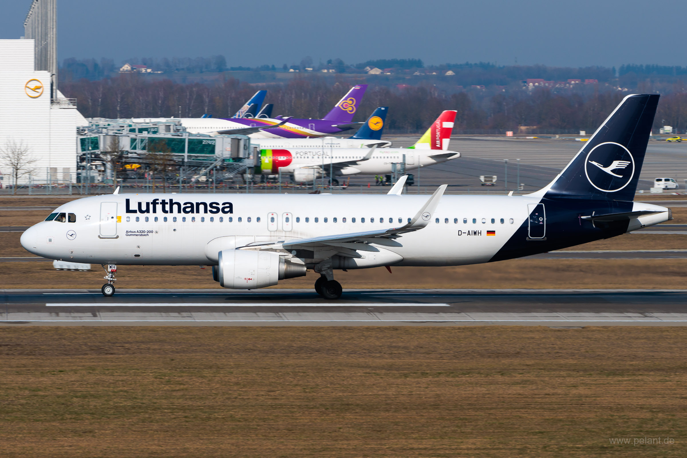 D-AIWH Lufthansa Airbus A320-214 in Mnchen / MUC