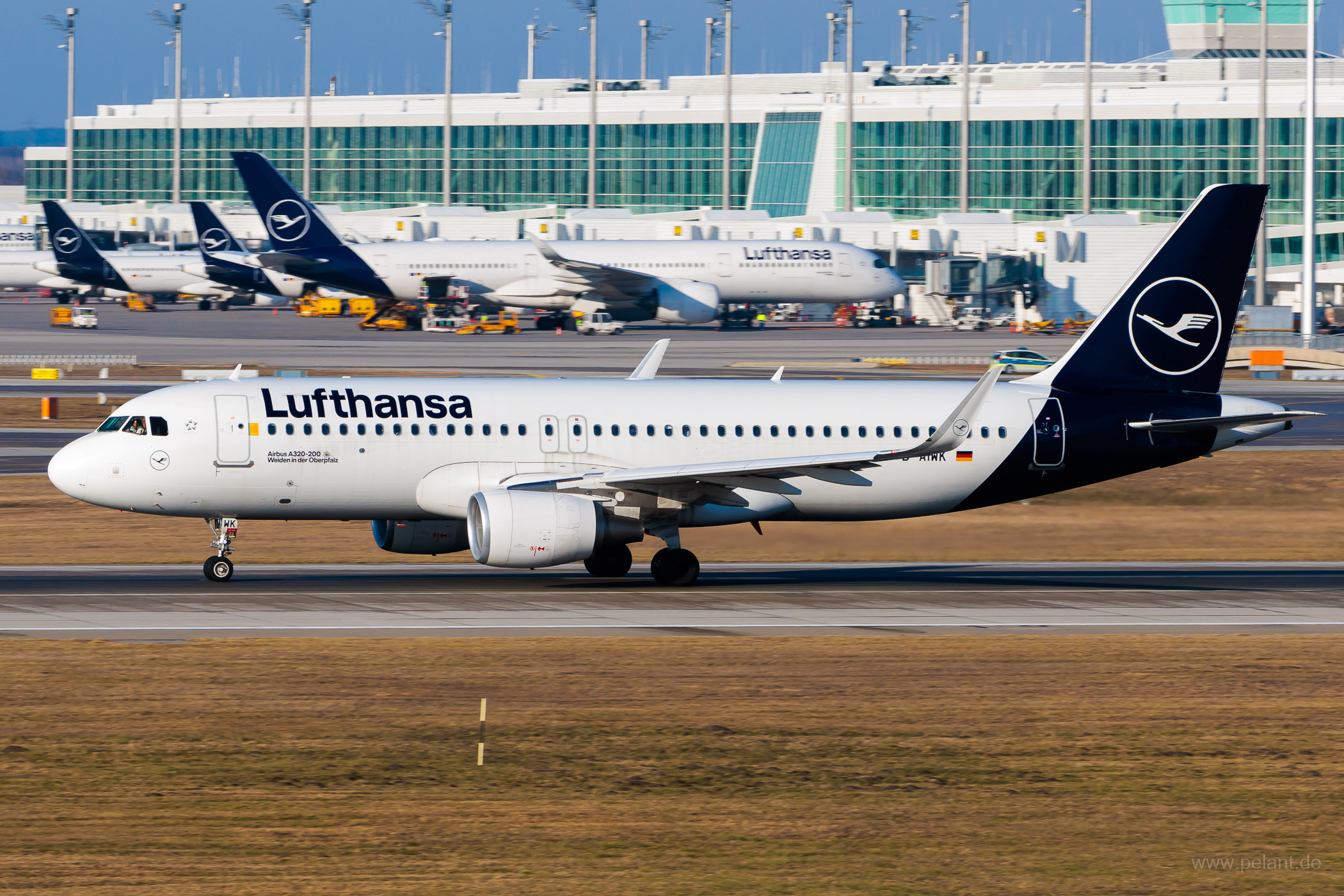 D-AIWK Lufthansa Airbus A320-214 in Mnchen / MUC
