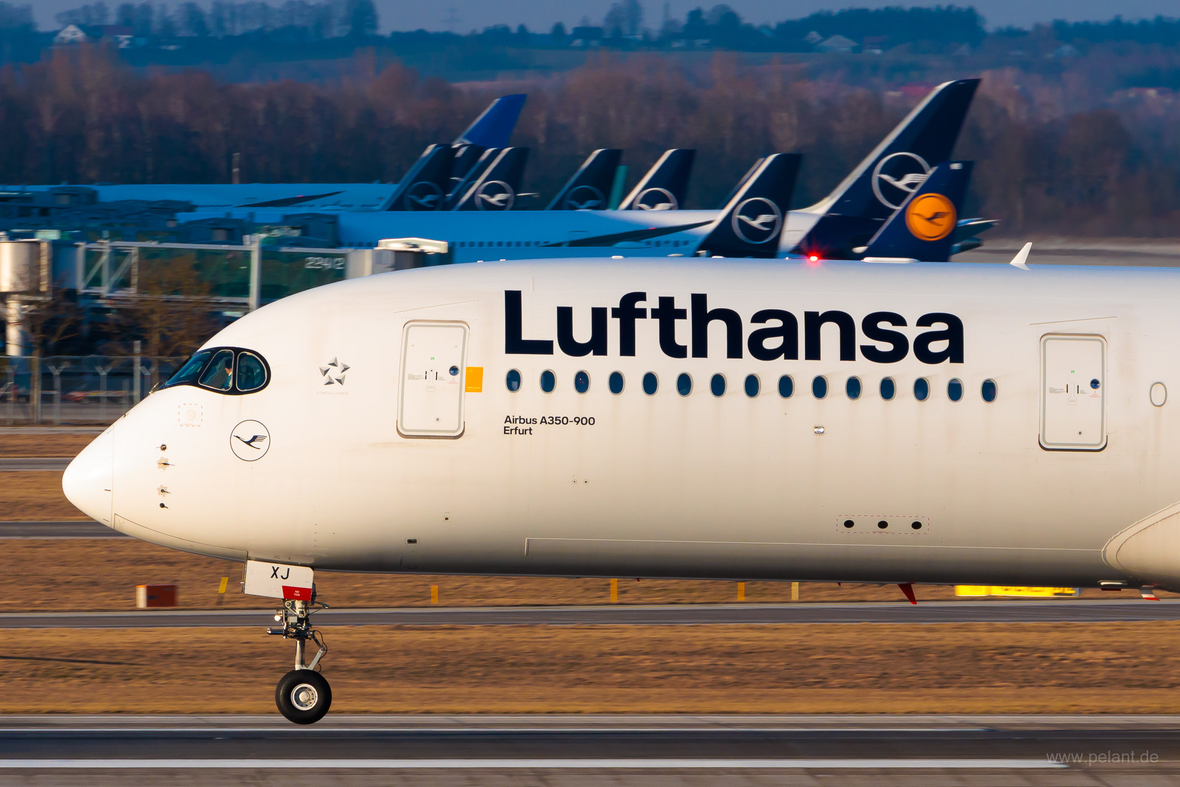D-AIXJ Lufthansa Airbus A350-941 in Mnchen / MUC
