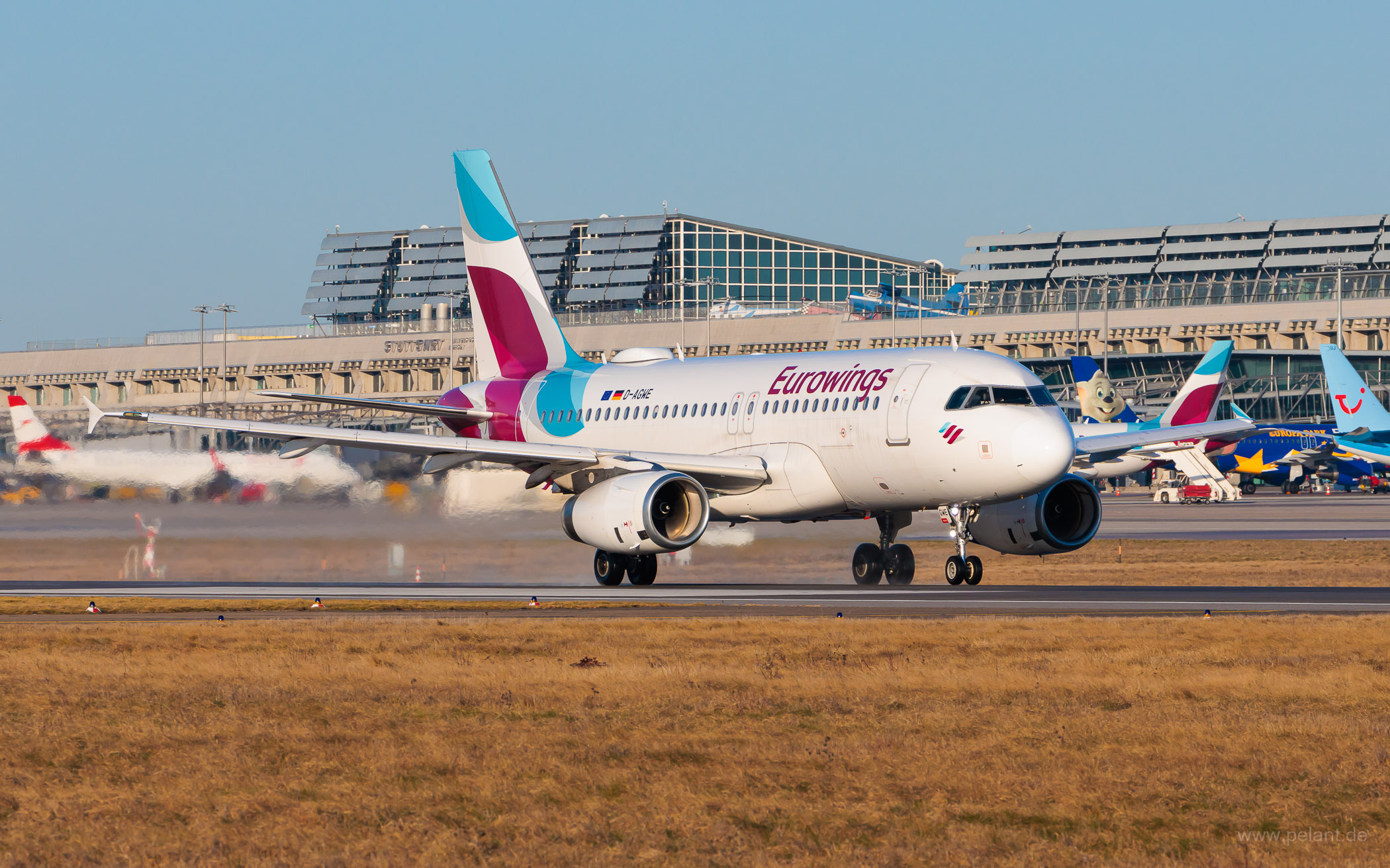 D-AGWE Eurowings Airbus A319-132 in Stuttgart / STR