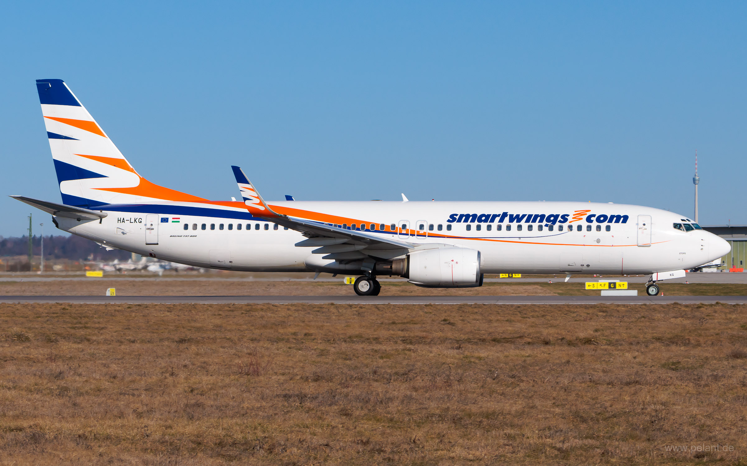 HA-LKG Smartwings Boeing 737-8CX in Stuttgart / STR