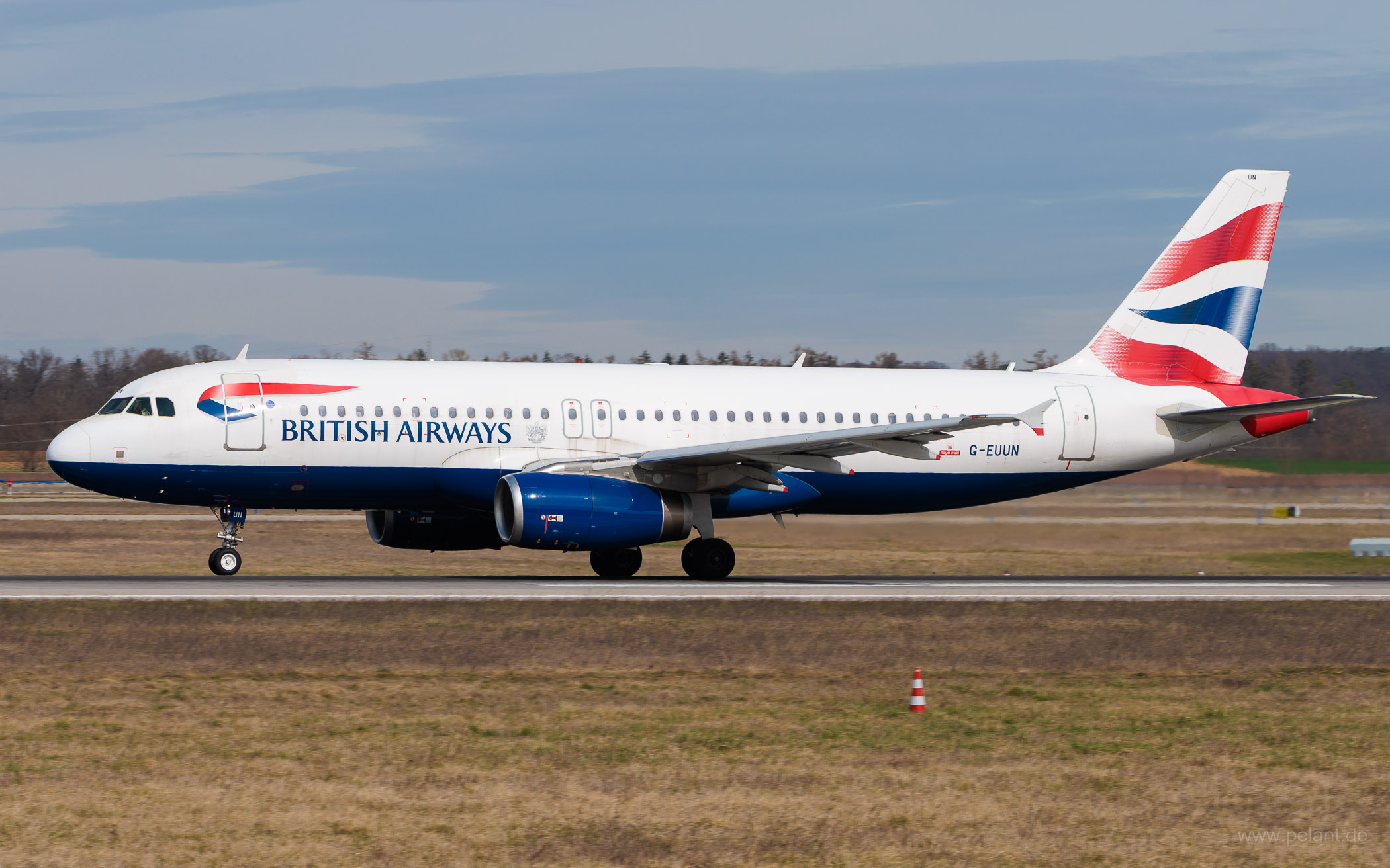 G-EUUN British Airways Airbus A320-232 in Stuttgart / STR