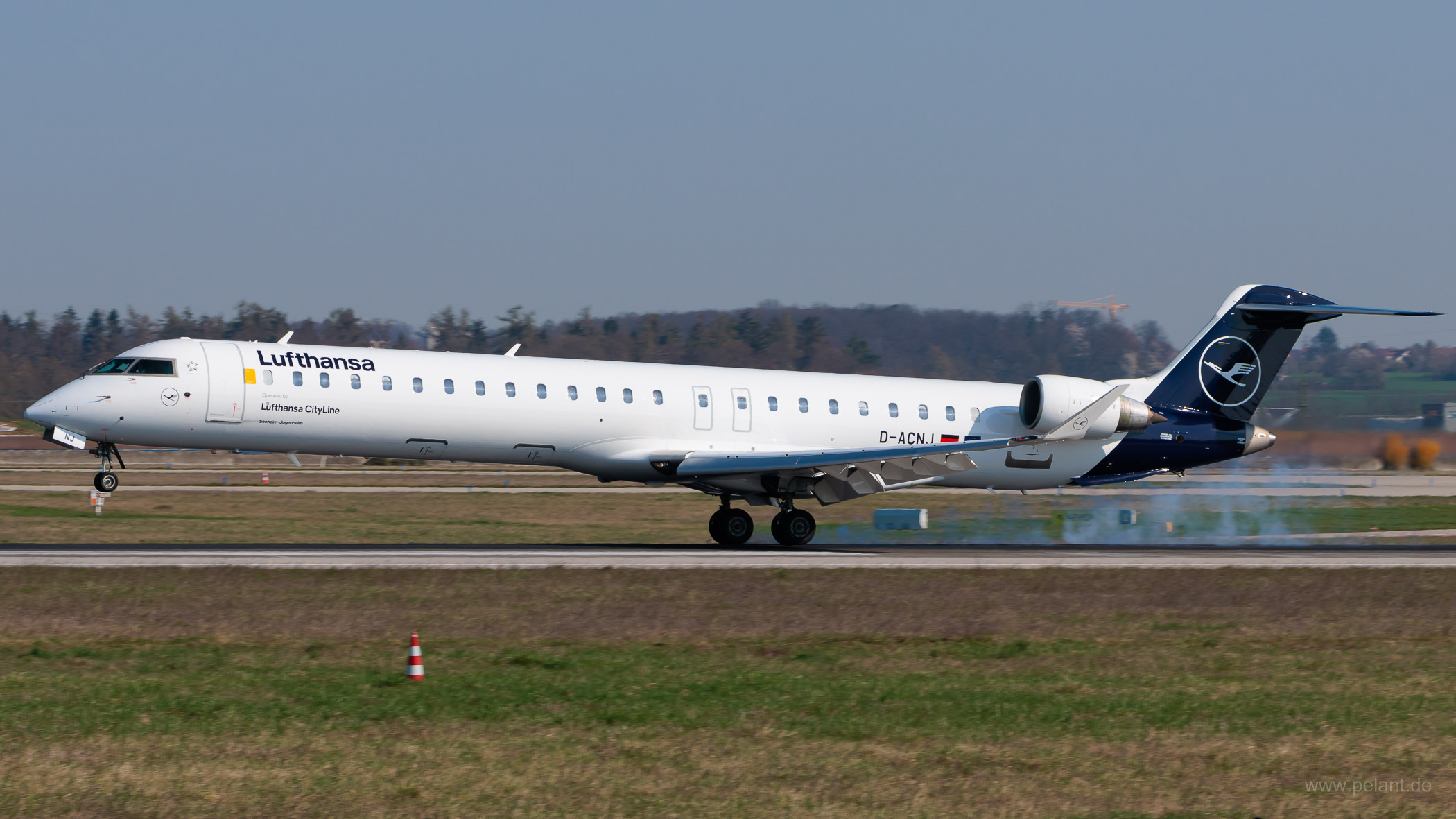 D-ACNJ Lufthansa CityLine Bombardier CRJ900LR in Stuttgart / STR