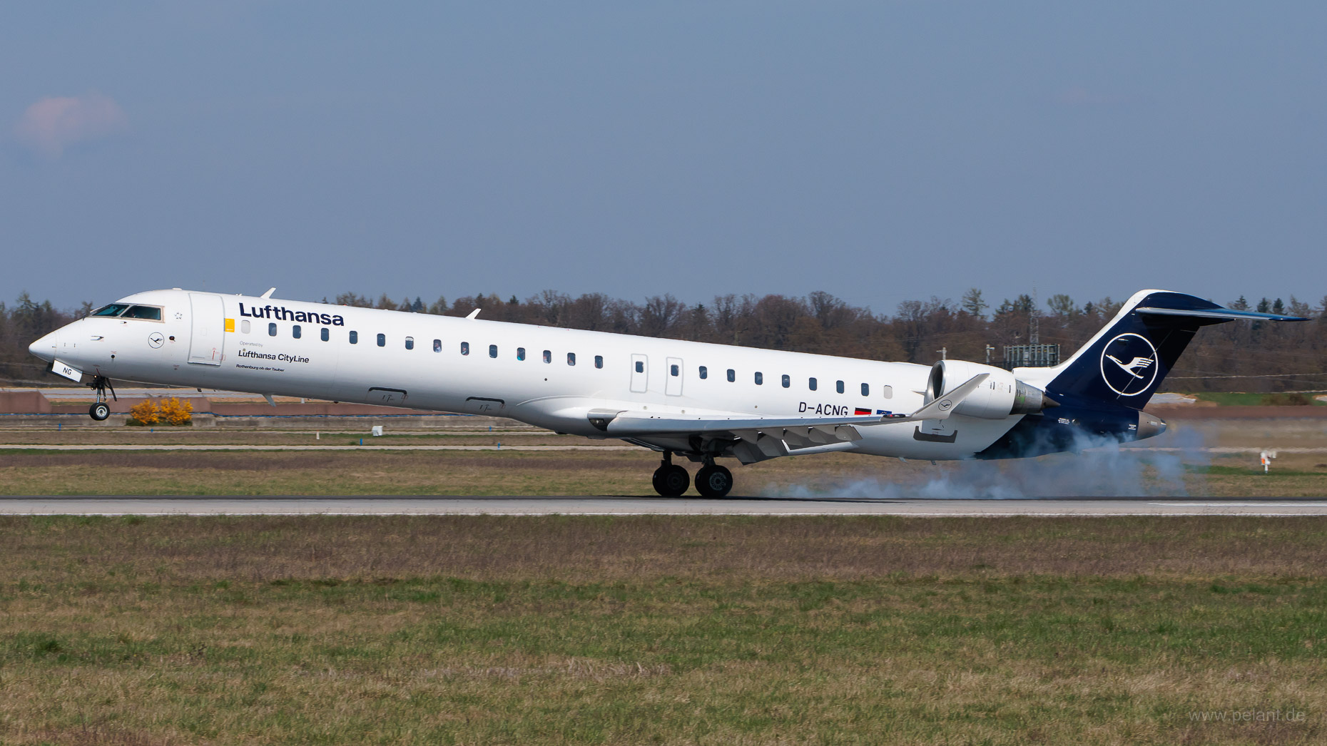 D-ACNG Lufthansa CityLine Bombardier CRJ900 in Stuttgart / STR