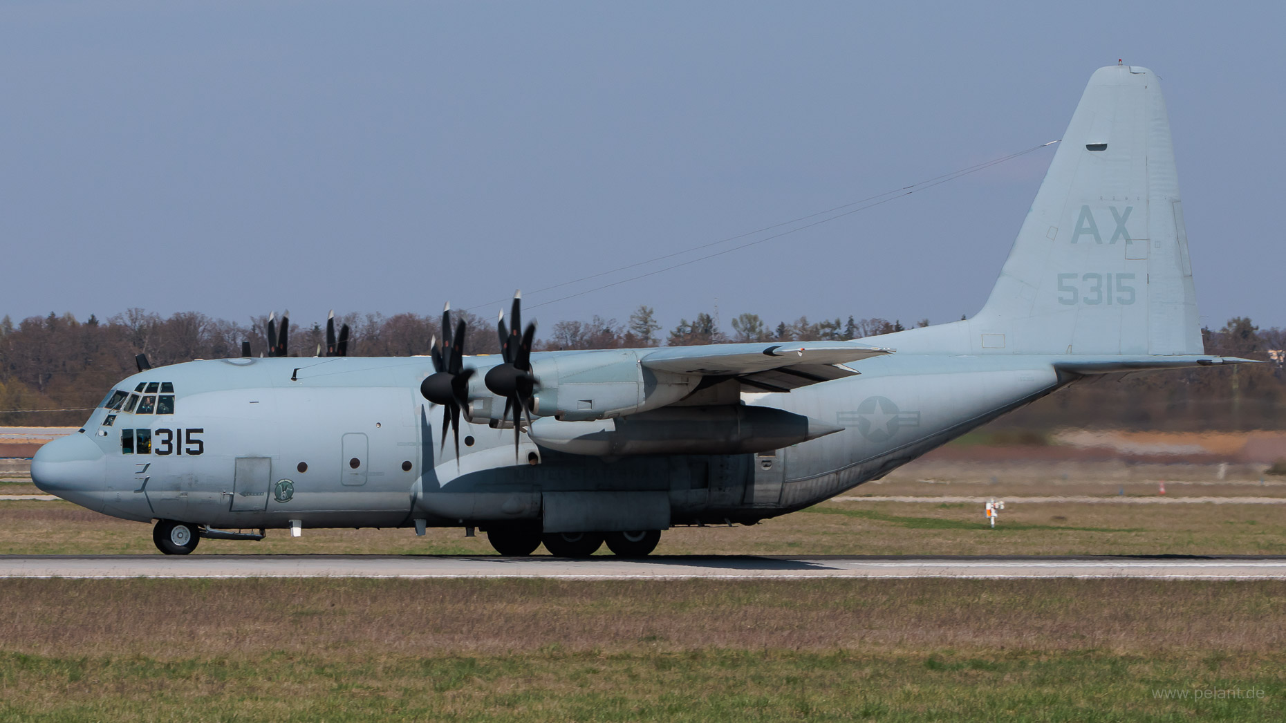 165315 USAF, -Army etc. Lockheed C-130T Hercules in Stuttgart / STR