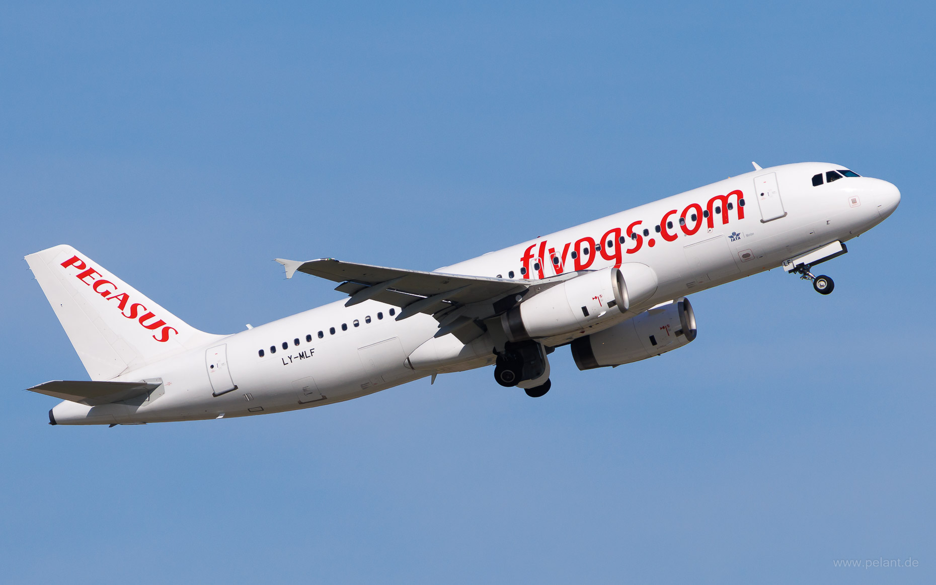 LY-MLF Pegasus Airlines Airbus A320-232 in Stuttgart / STR