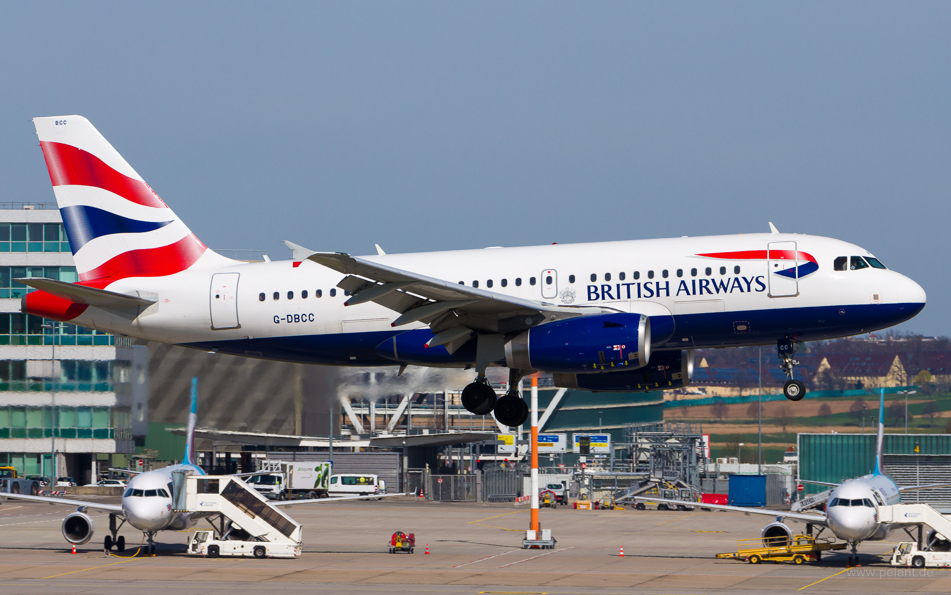 G-DBCC British Airways Airbus A319-131 in Stuttgart / STR