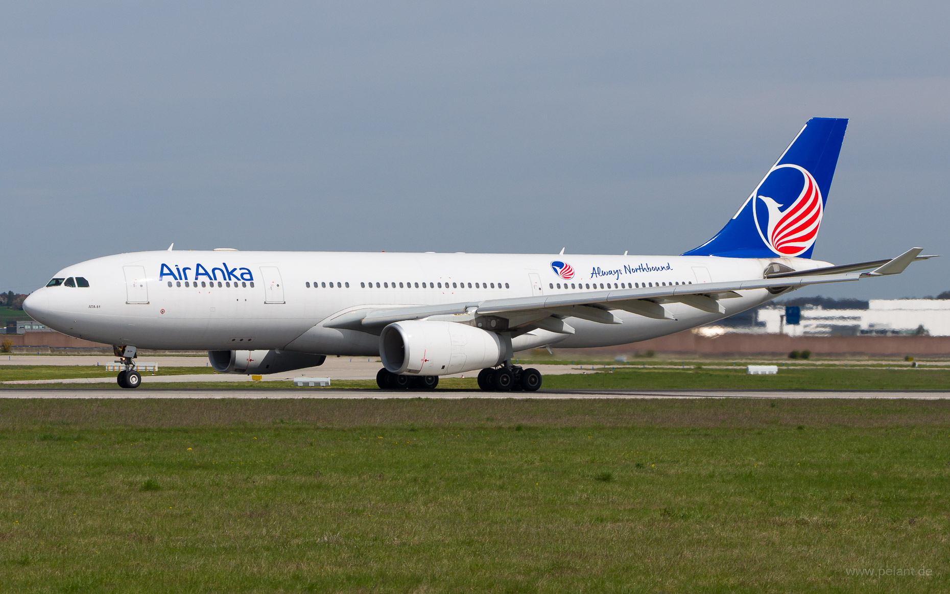 TC-NYP Air Anka Airbus A330-243 in Stuttgart / STR