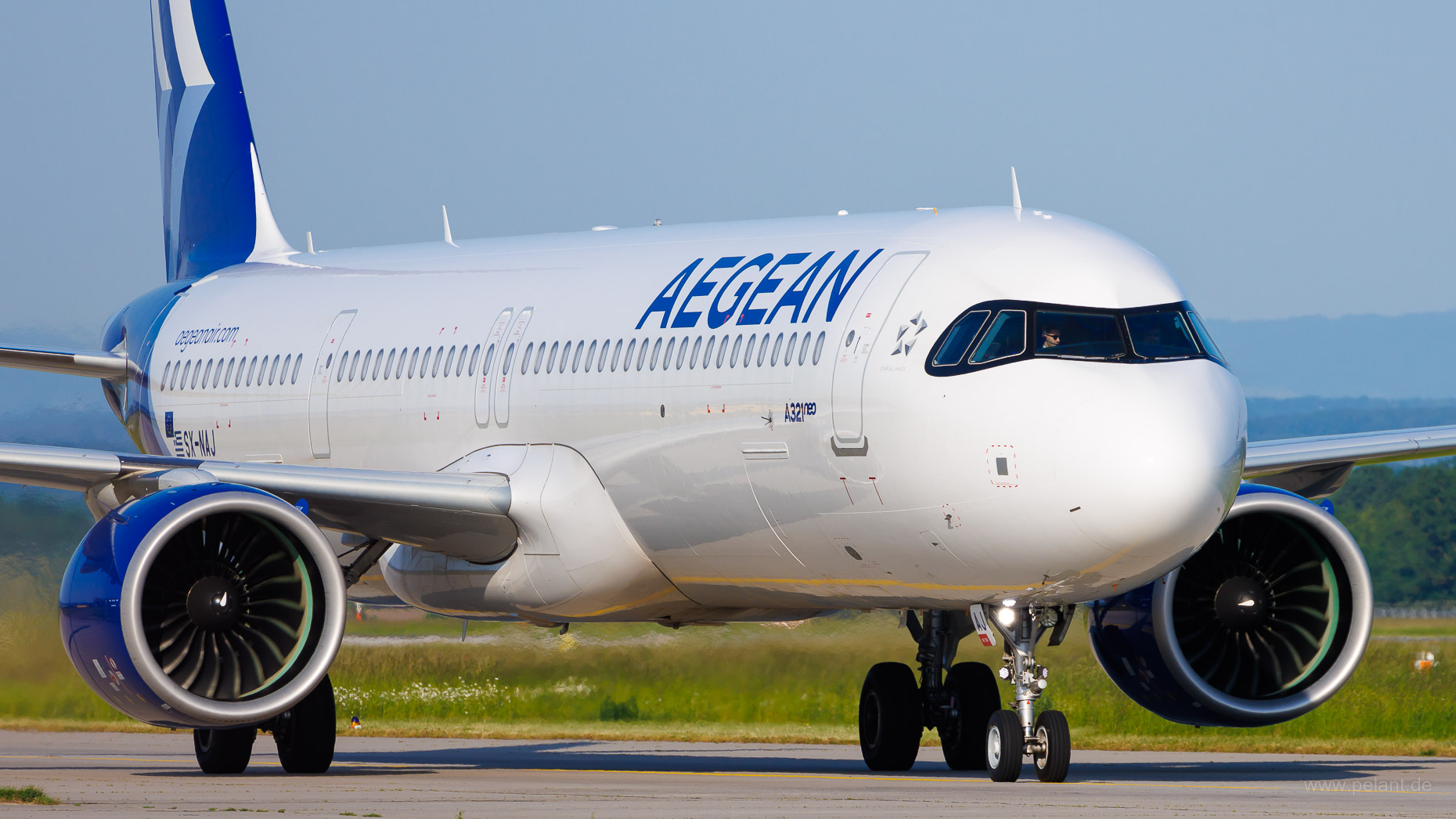 SX-NAJ Aegean Airbus A321-271NX in Stuttgart / STR