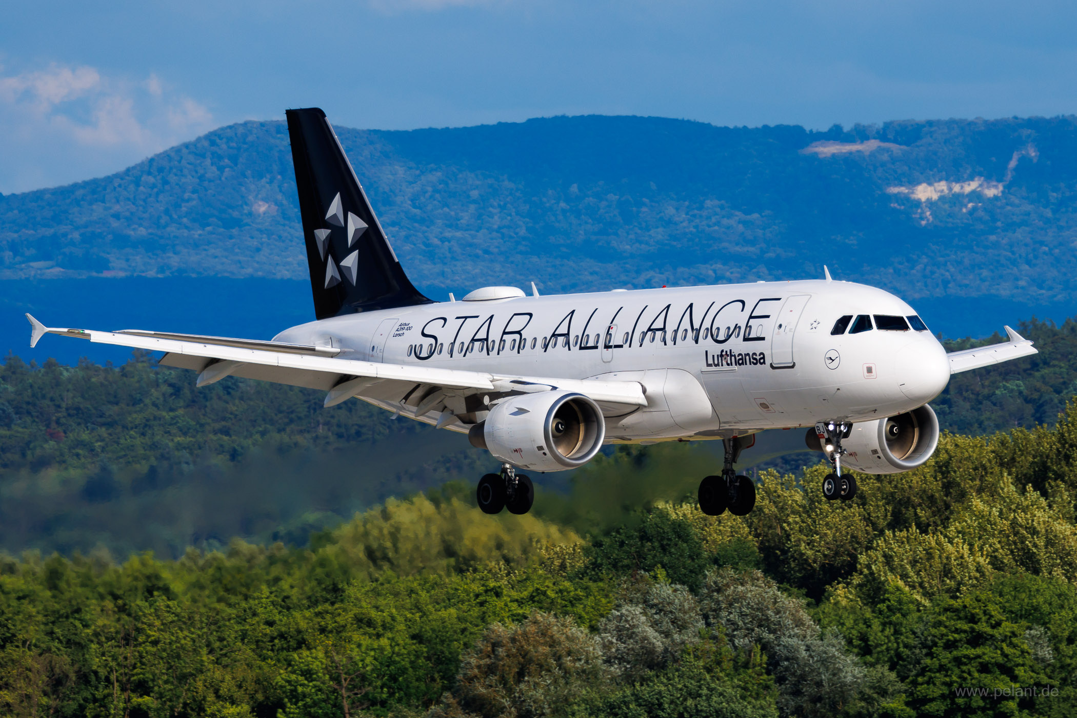 D-AIBJ Lufthansa Airbus A319-112 in Stuttgart / STR (Star Alliance Livery)