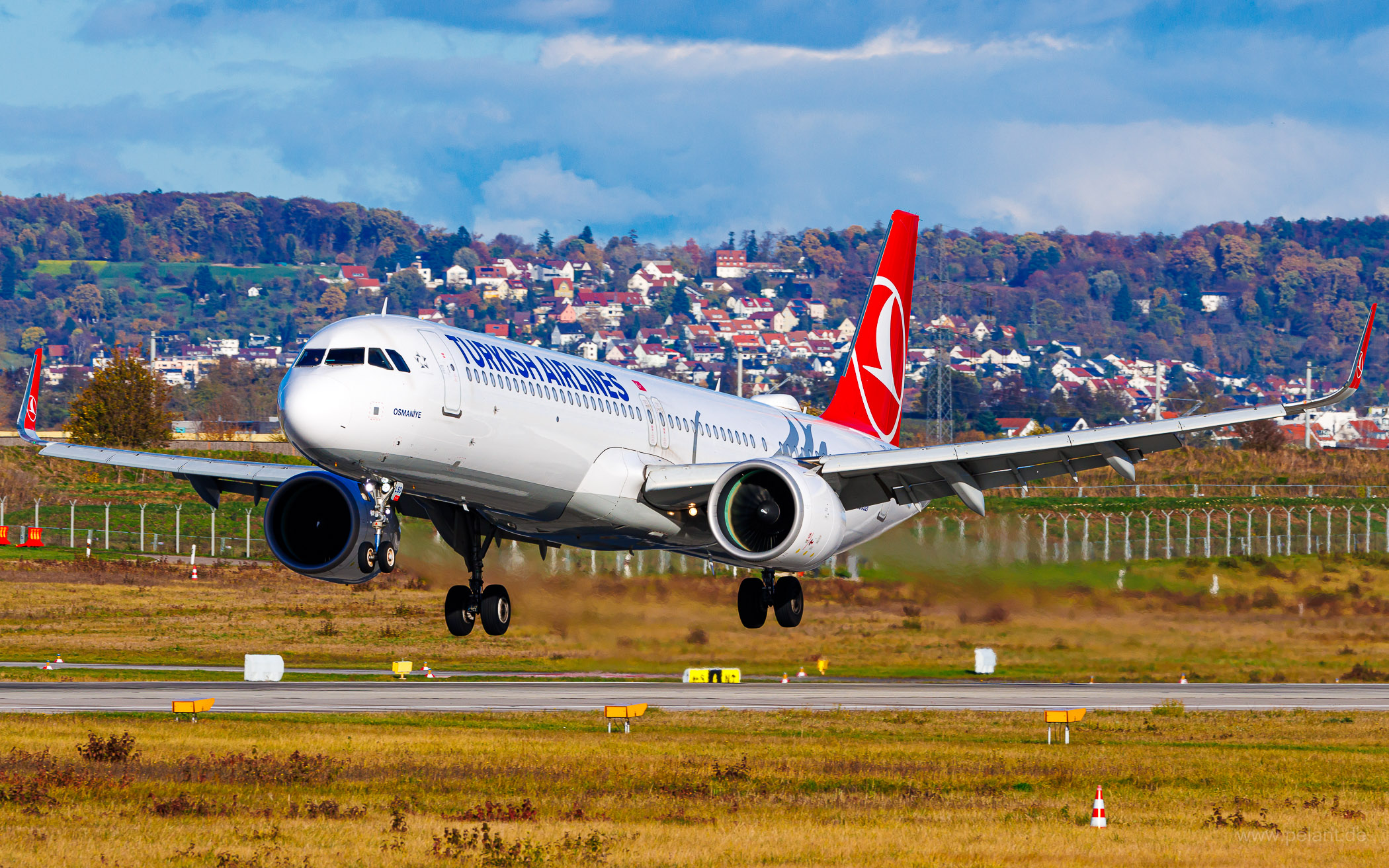 TC-LSD Turkish Airlines Airbus A321-271NX in Stuttgart / STR