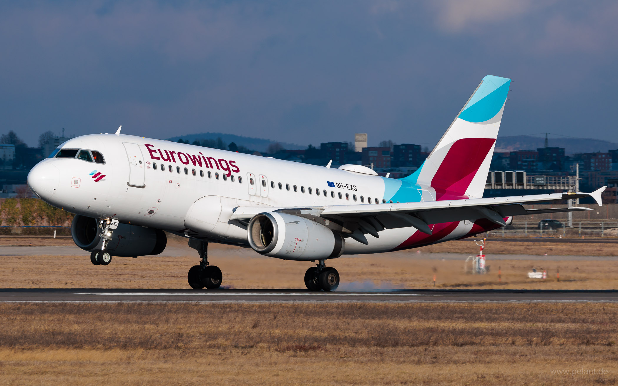 9H-EXS Eurowings Airbus A319-132 in Stuttgart / STR