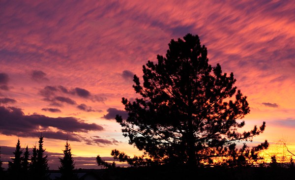 colorful sunset