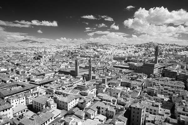 Florenz, infrarot Florenz, infrarot