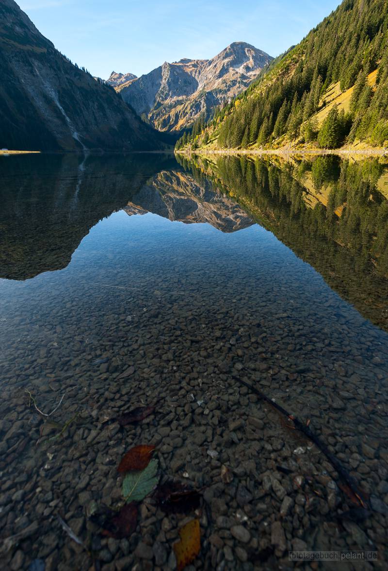 Spiegelung im Vilsalpsee