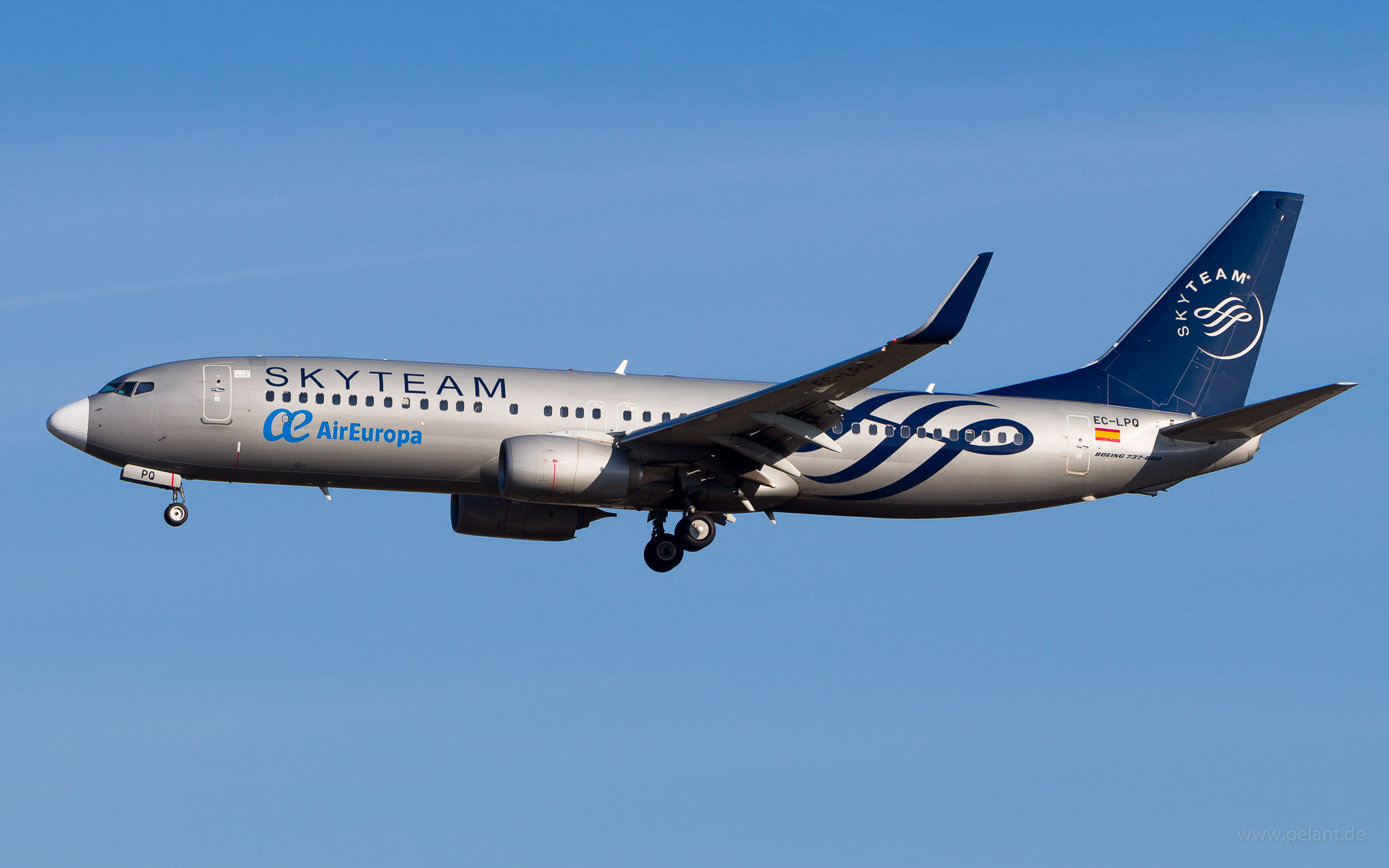 EC-LPQ Air Europa Boeing 737-85P in Frankfurt / FRA (Skyteam Livery)